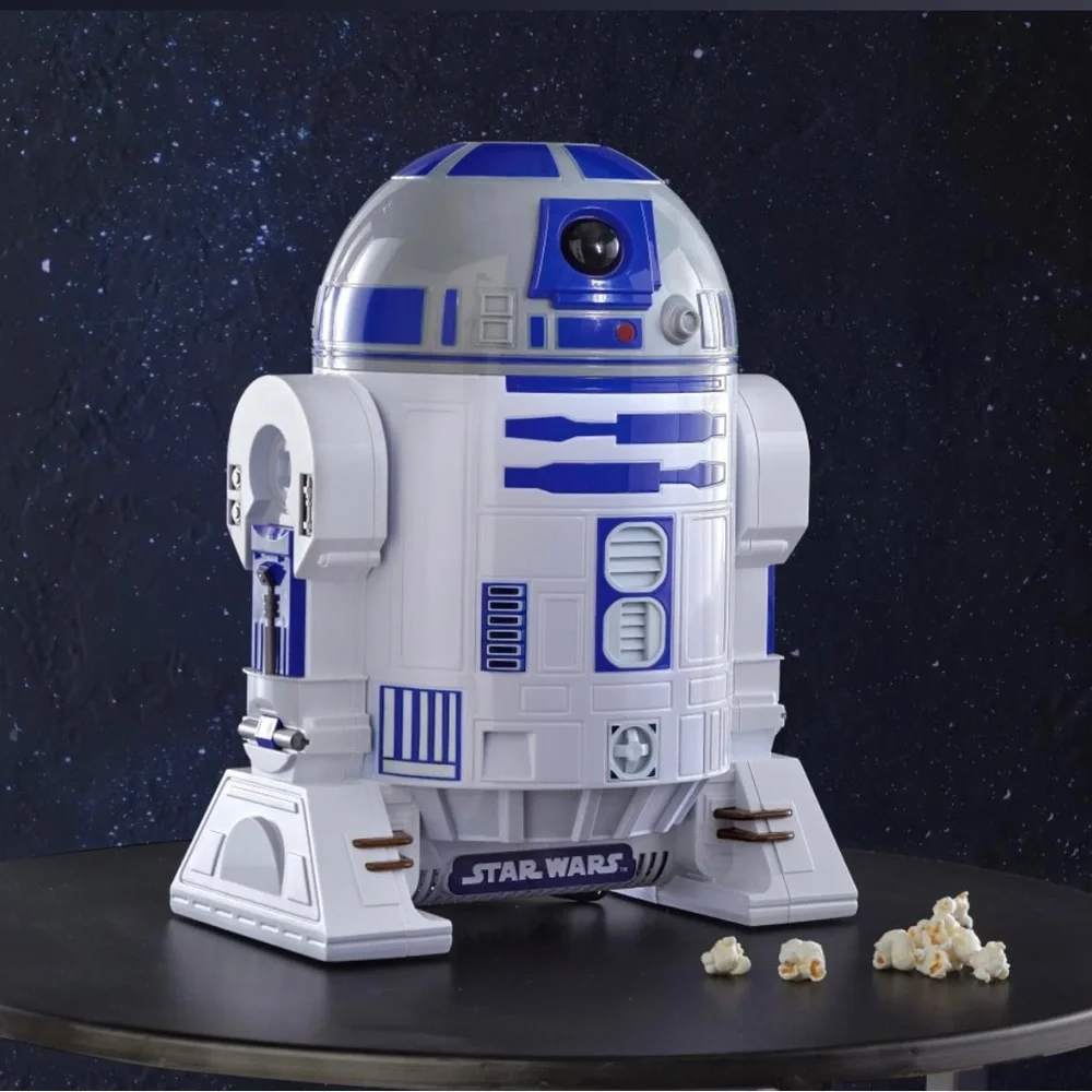 Star Wars R2D2 Popcorn Maker by Williams Sonoma 3D Model NEW OPEN BOX